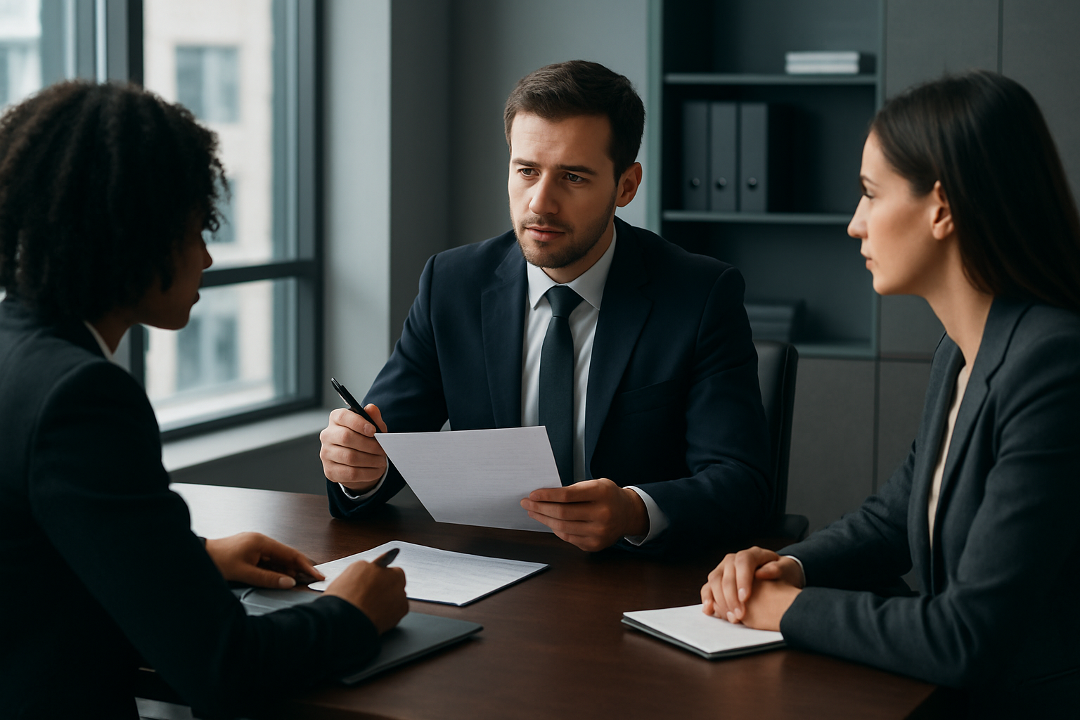 Reunión sobre financiamiento empresarial